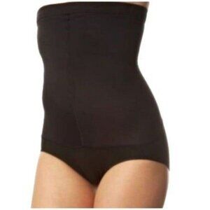 Spanx Women’s Higher Power Brief Shapewear High-Waist Size D Large Black